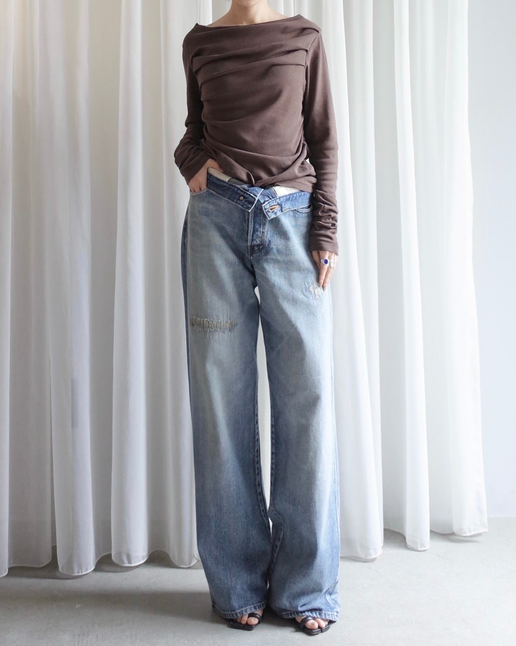 TOR別注 DRAPE LONG SLEEVE TEE