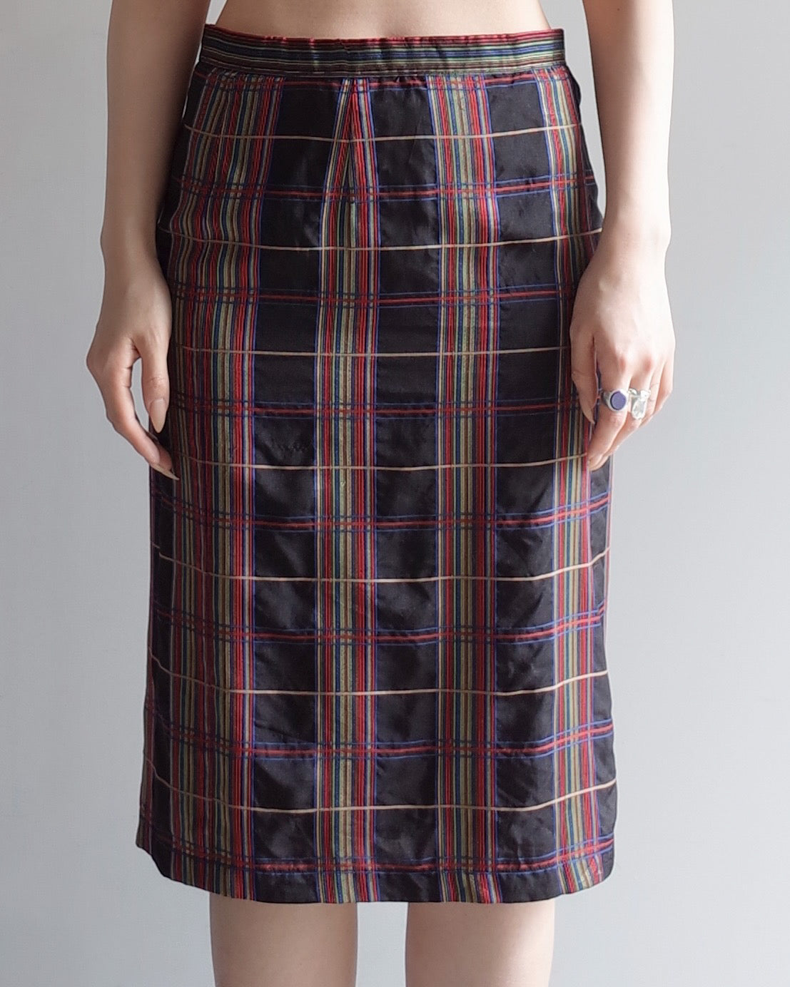 Used / CHECK SKIRT