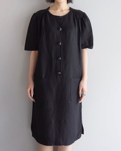 Used / FRONT BOTTAN TIGHT ONEPIECE