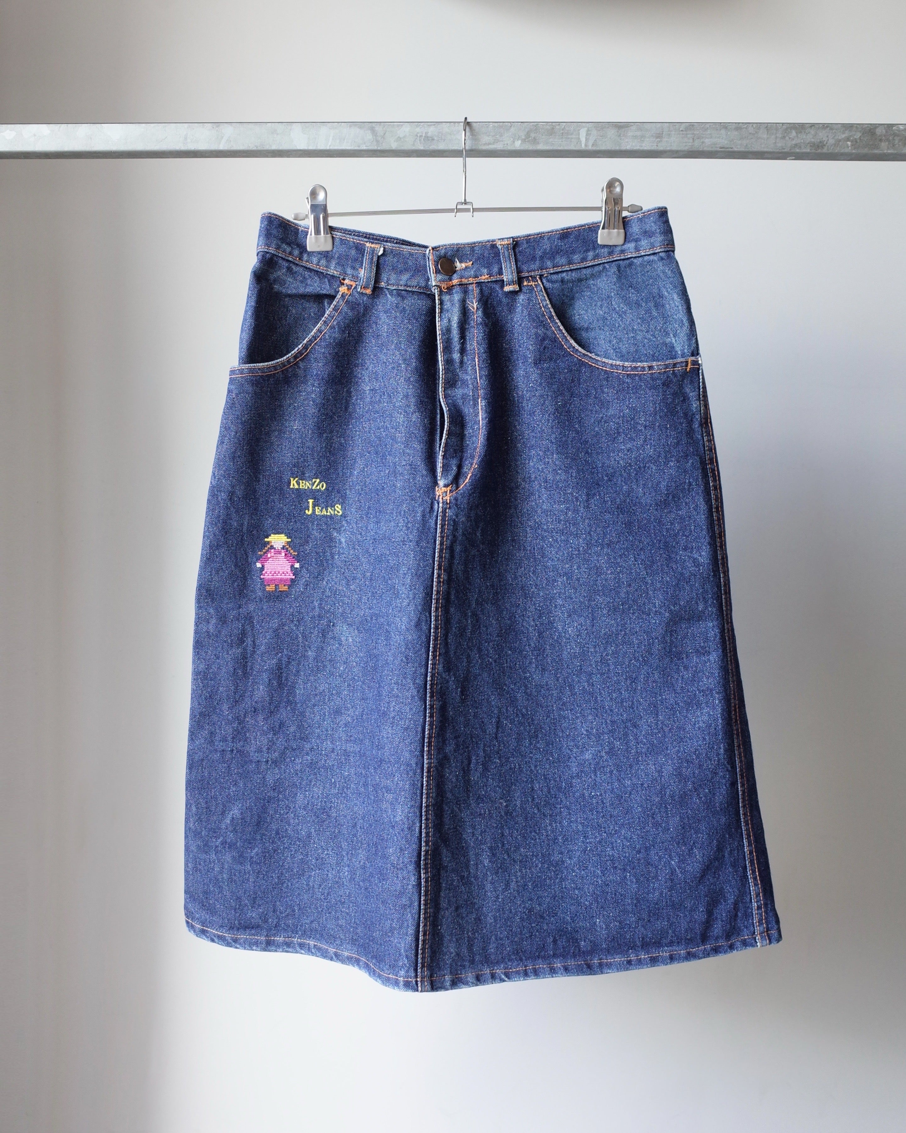 Used / KENZO DENIM SKIRT