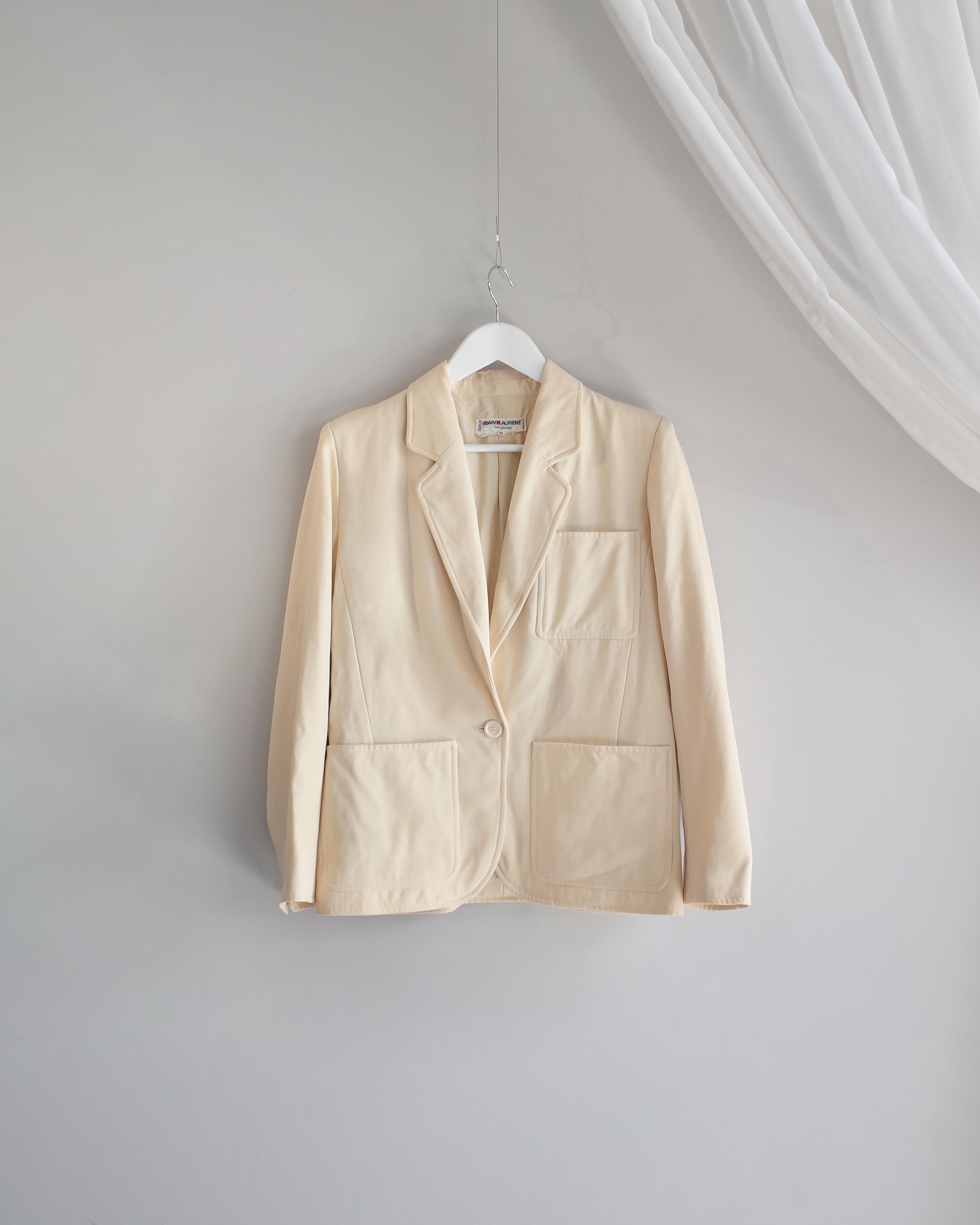 Used / 80s Yves Saint Laurent rive gauche JACKET