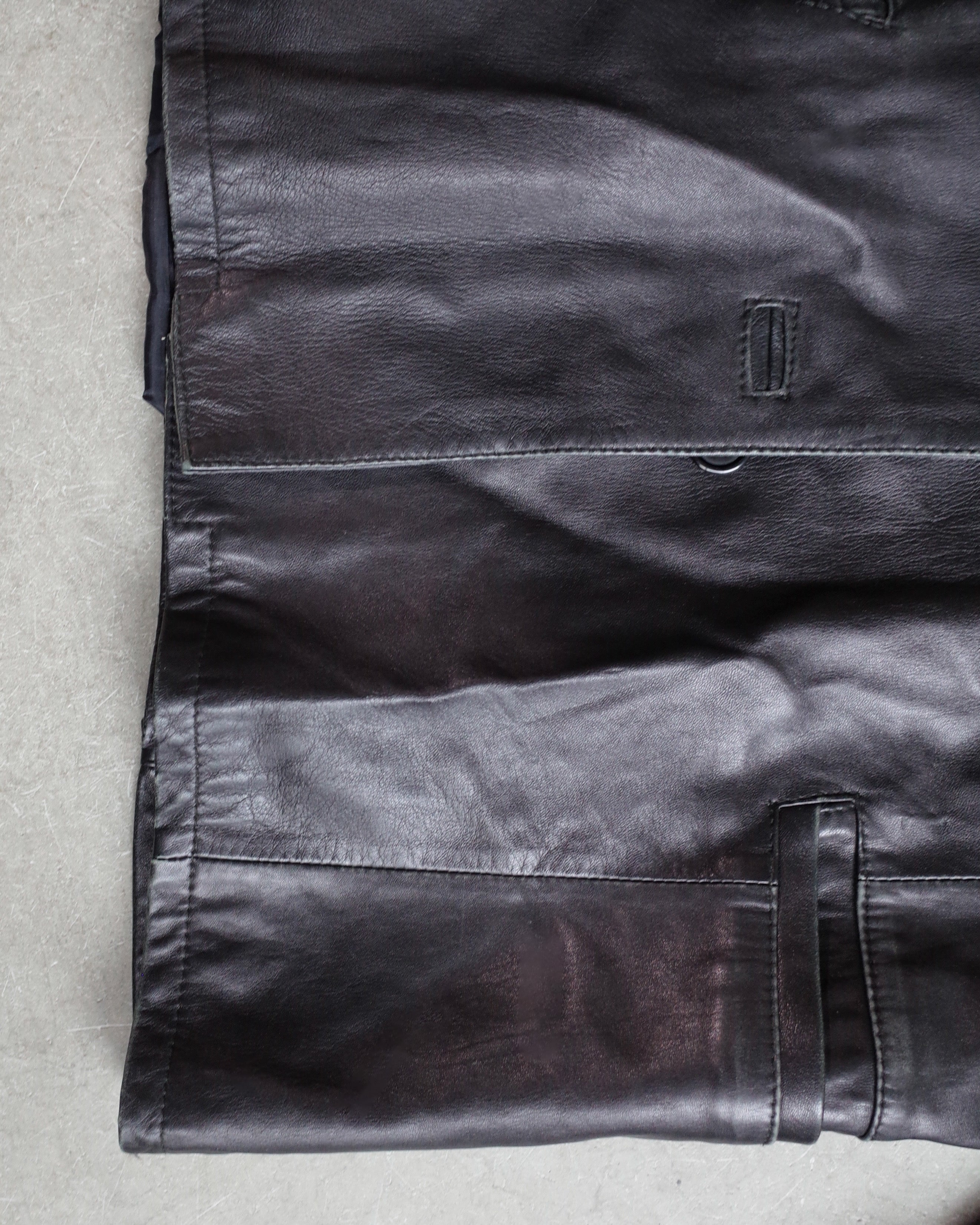 Used / LEATHER JACKET