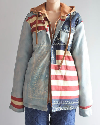 ★Used / HOODED SHIRT JACKET