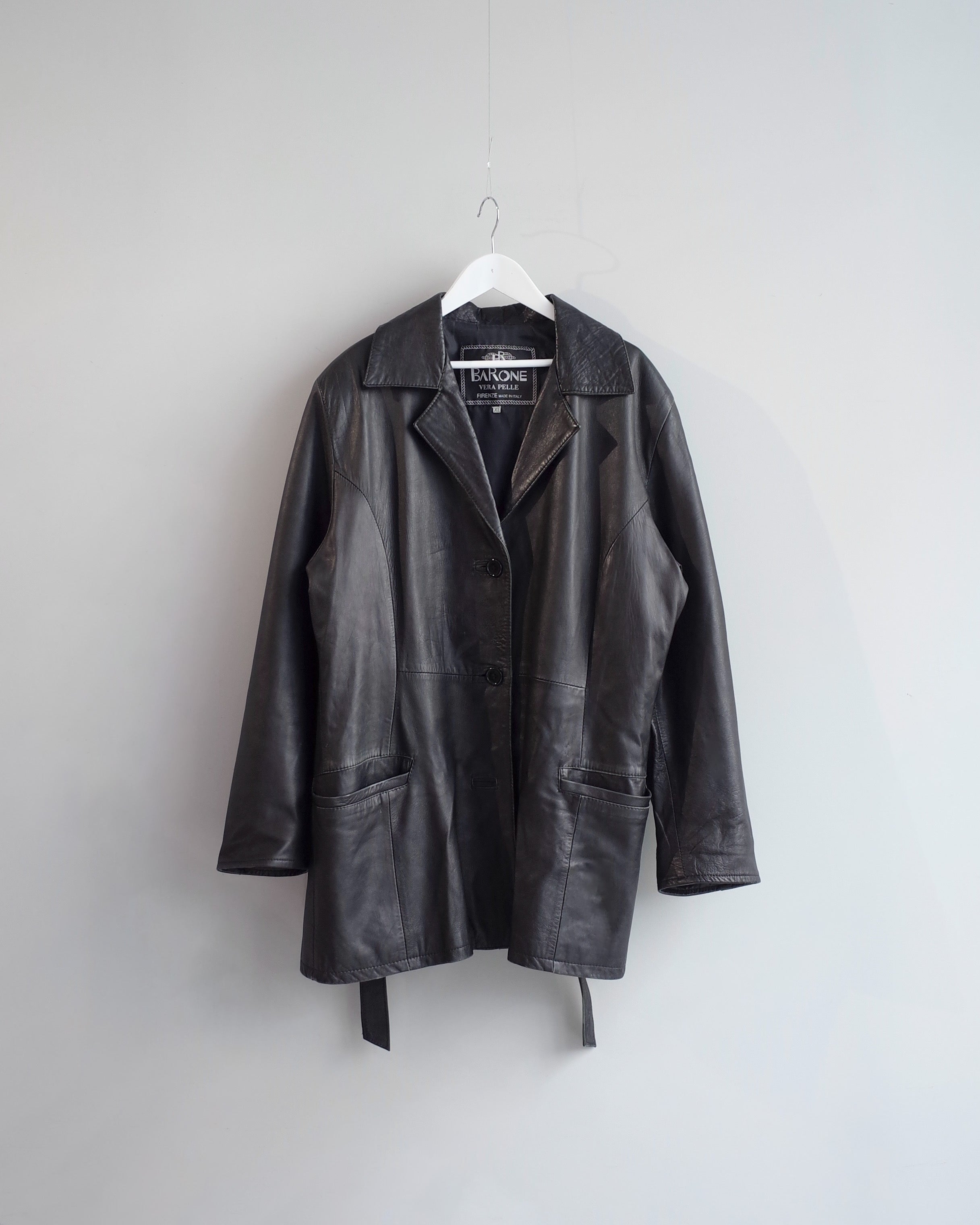 Used / LEATHER JACKET