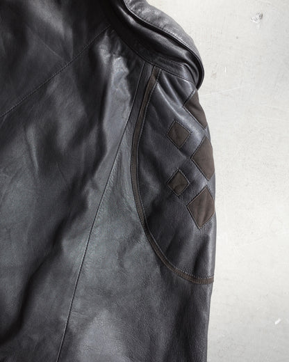 Used / LEATHER MEDI JACKET