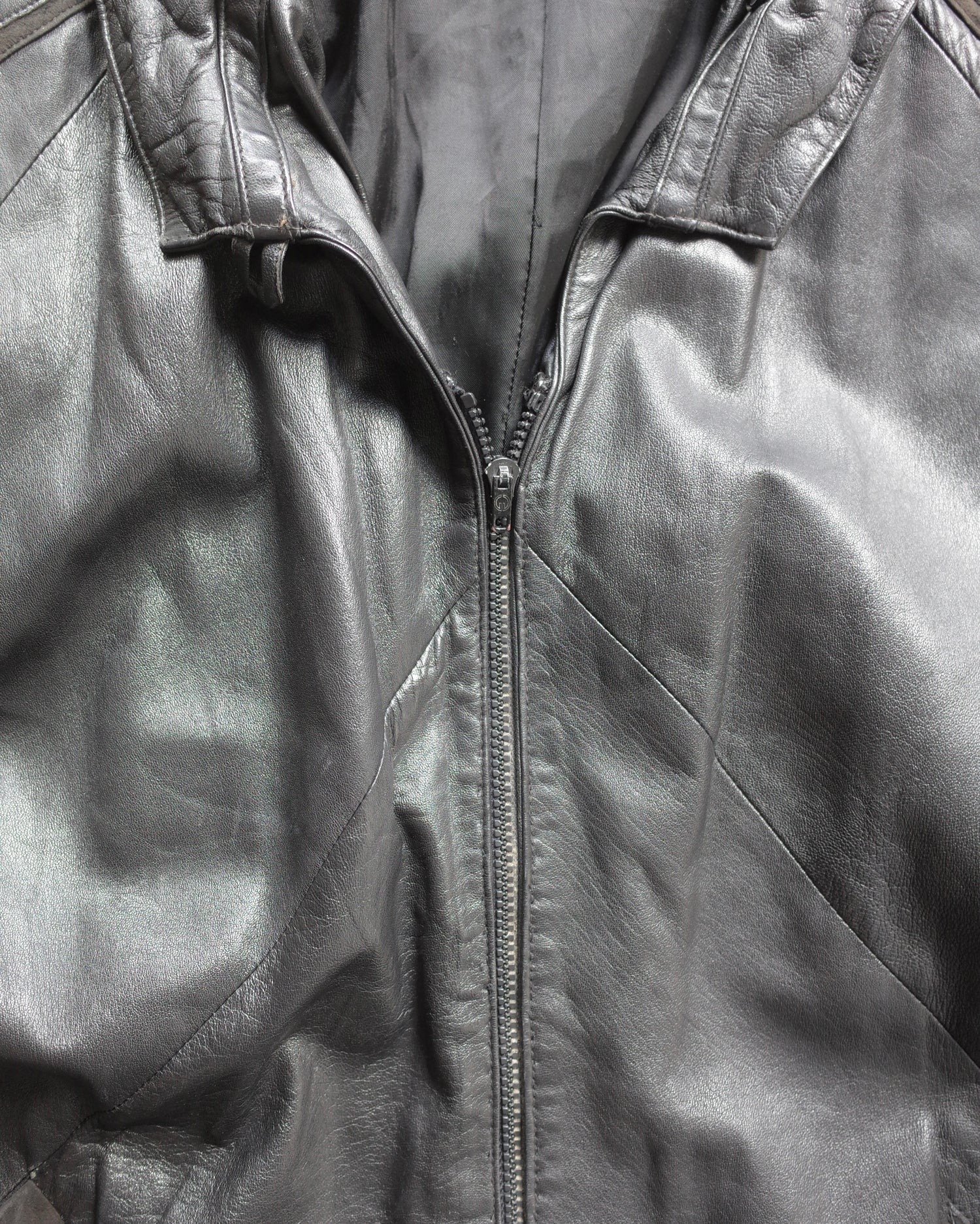 Used / LEATHER MEDI JACKET