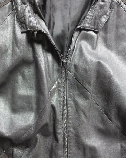 Used / LEATHER MEDI JACKET