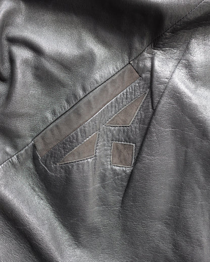 Used / LEATHER MEDI JACKET