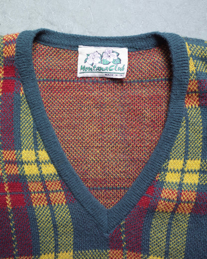 Used / V NECK KNIT PULLOVER