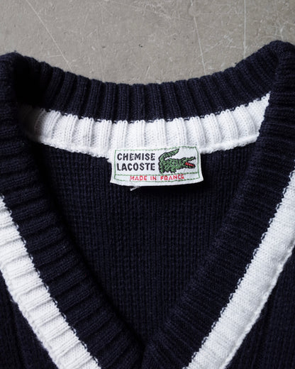 Used / 70s Lacoste KNIT VEST