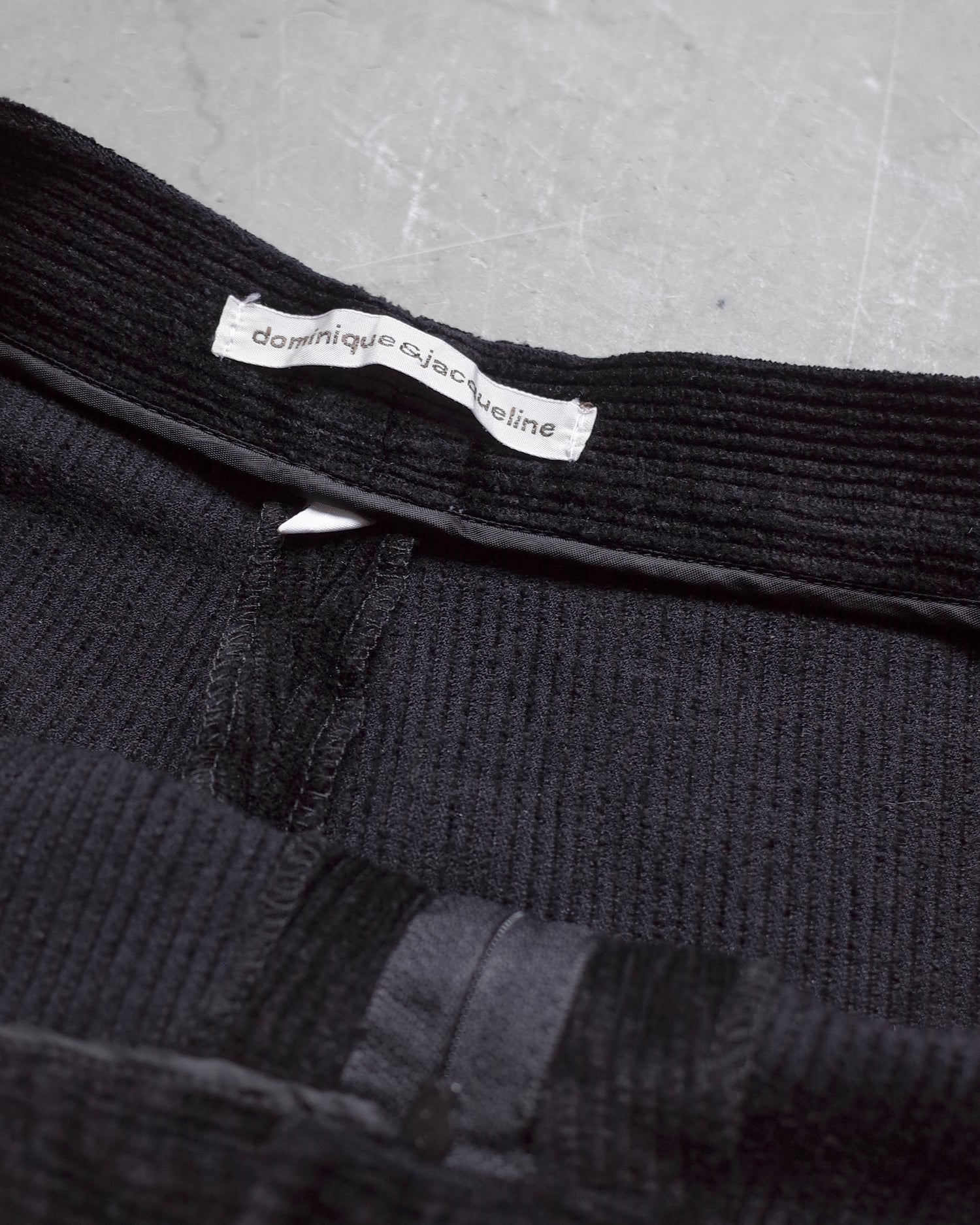 Used / CORDUROY STIRRUP PANTS