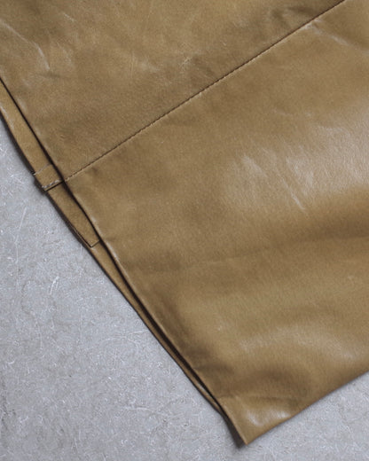 Used / LEATHER SKIRT
