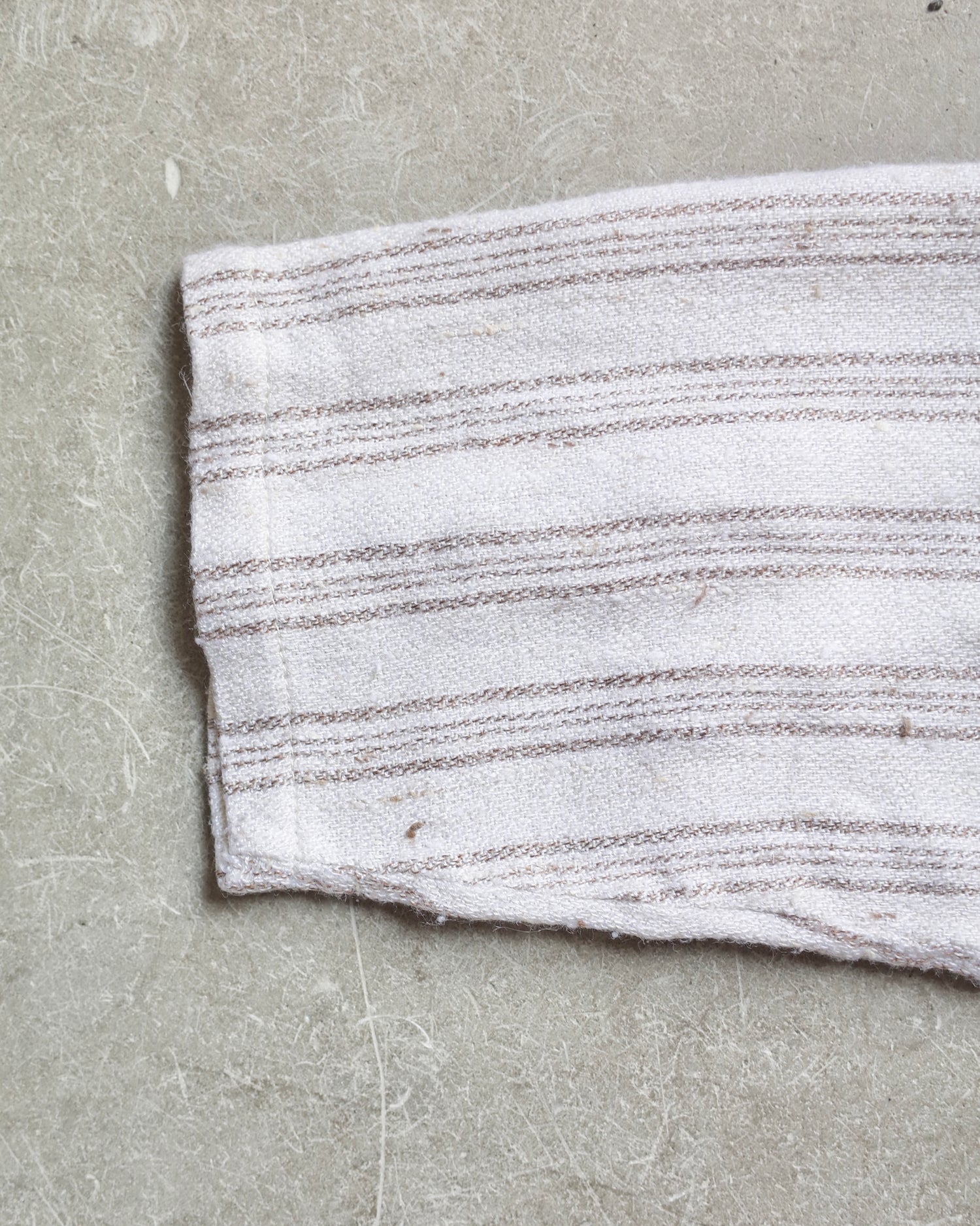 Used / OVERSIZED LINEN POLO SHIRT