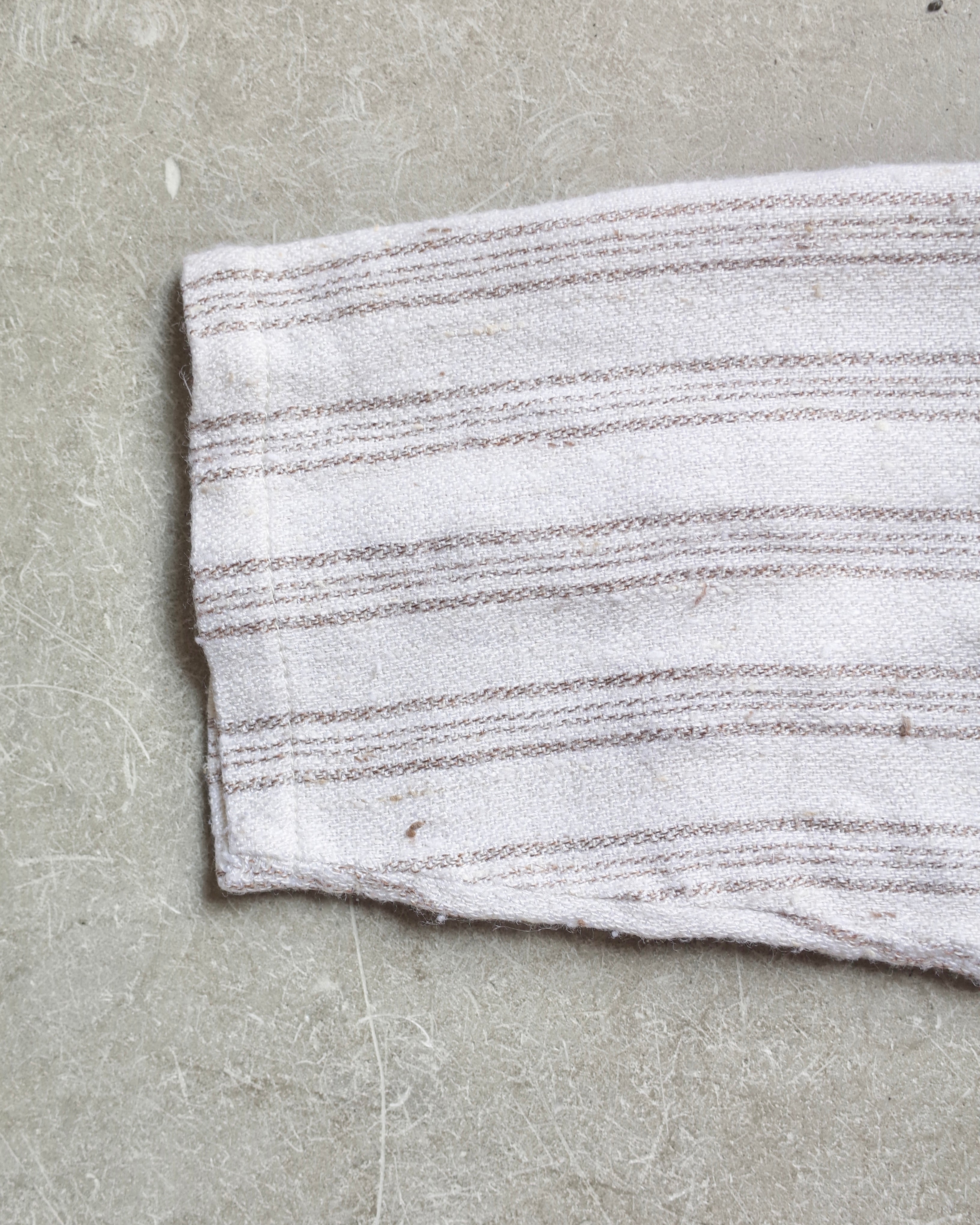 Used / OVERSIZED LINEN POLO SHIRT