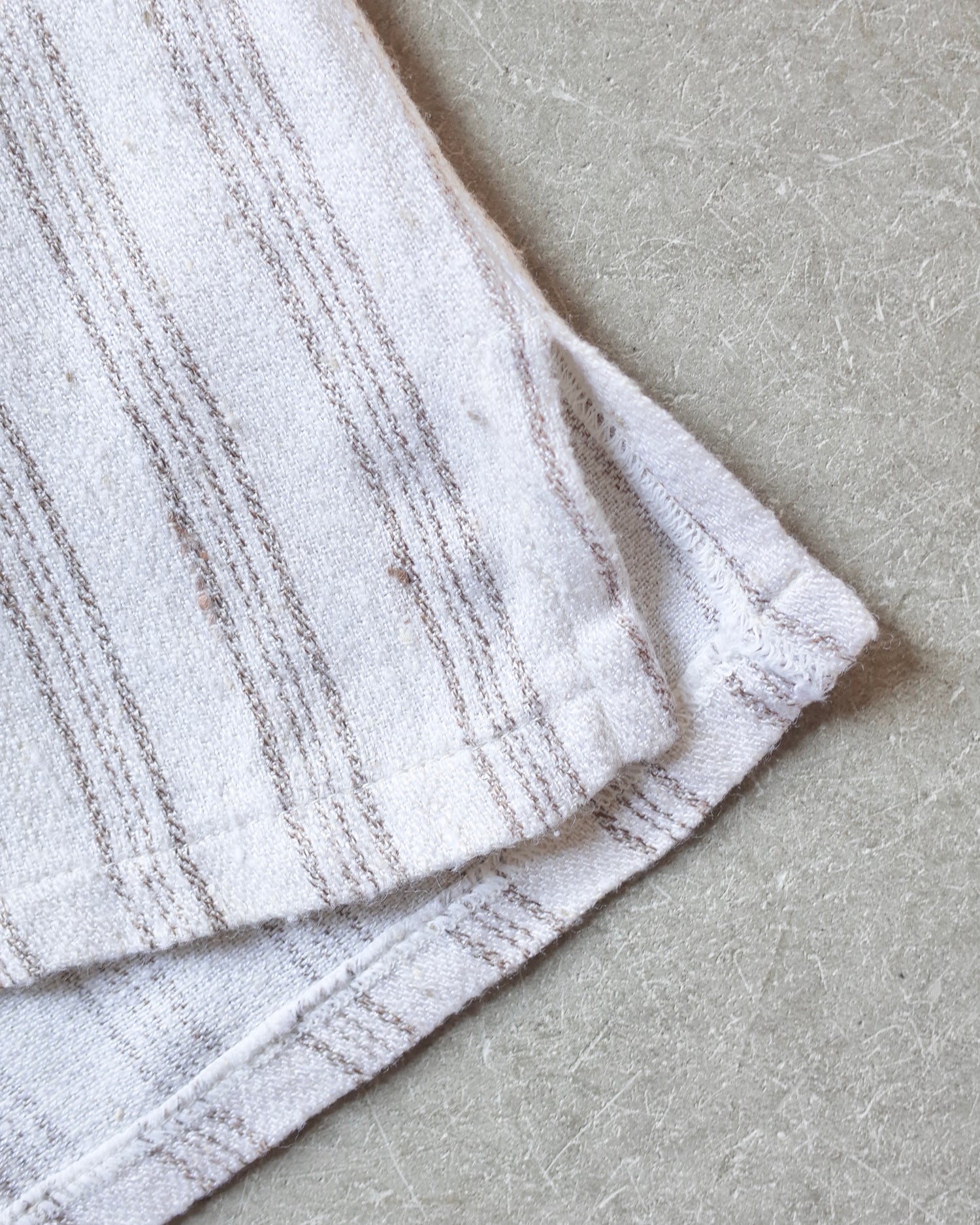 Used / OVERSIZED LINEN POLO SHIRT