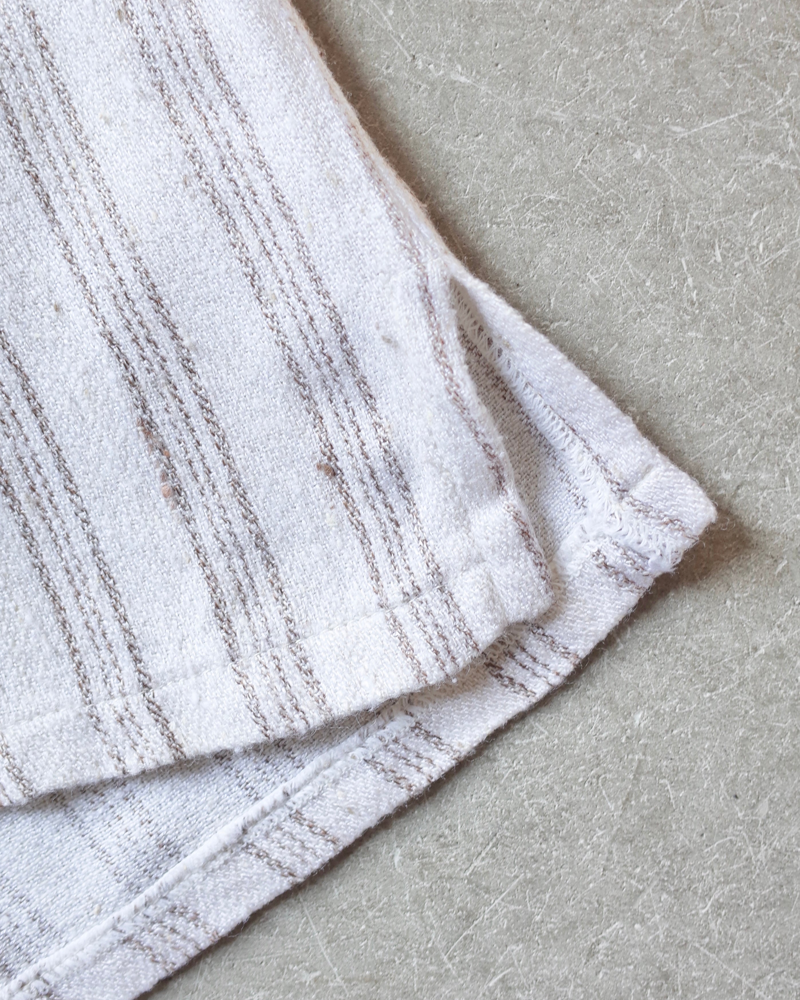 Used / OVERSIZED LINEN POLO SHIRT