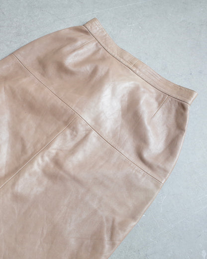 Used / LEATHER SKIRT