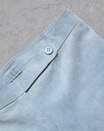 Used / CROPPED LEATHER PANTS