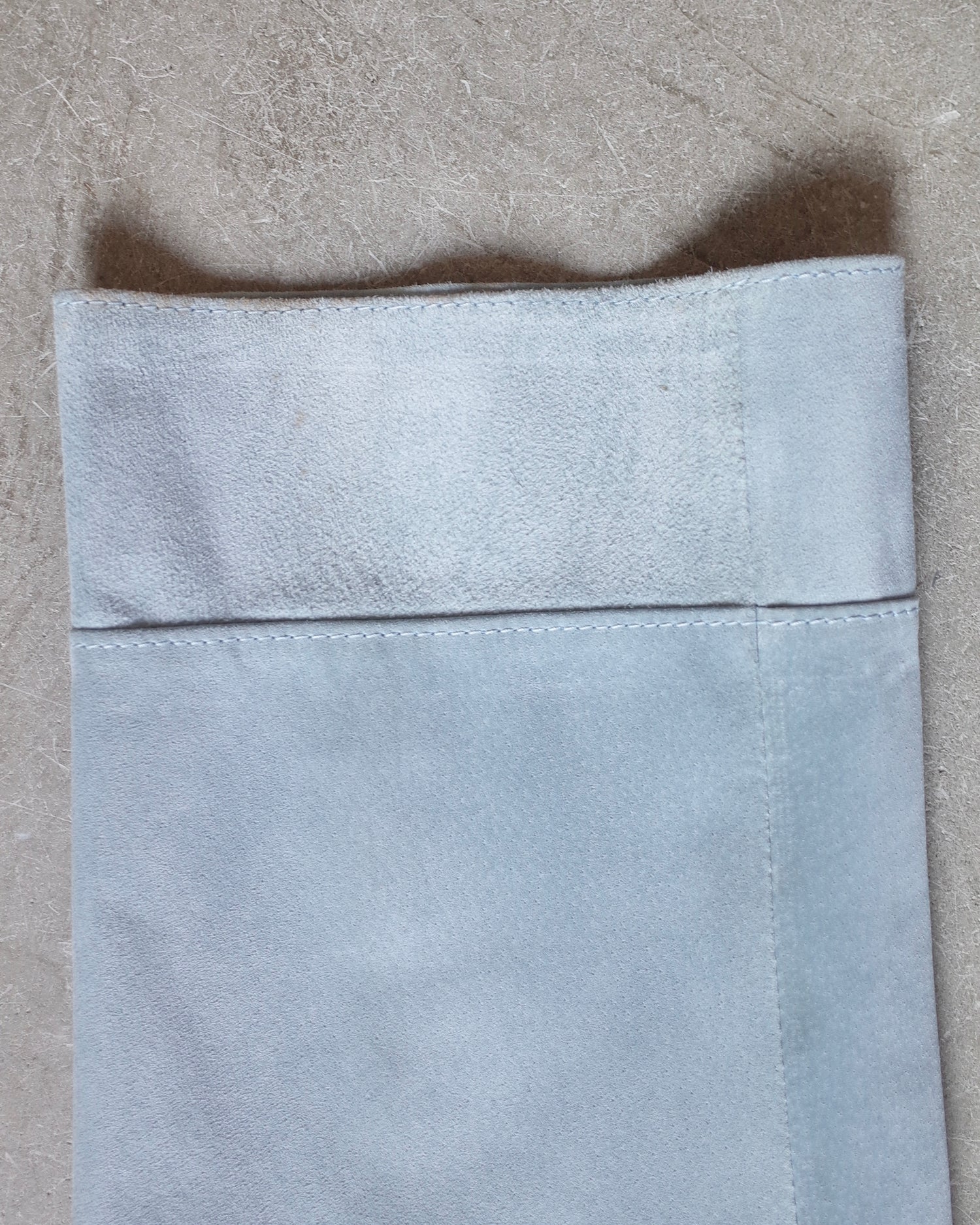 Used / CROPPED LEATHER PANTS