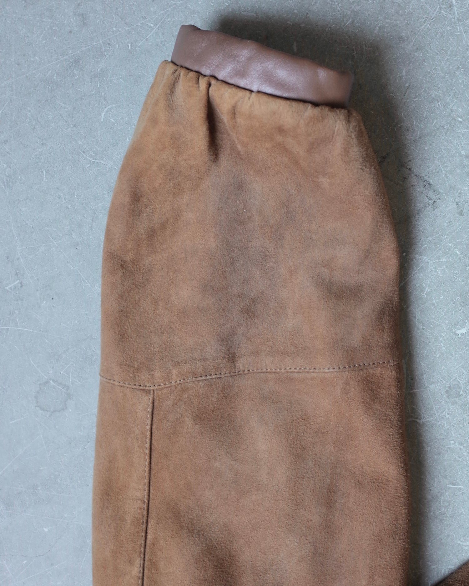 Used / LEATHER SHIRT JACKET