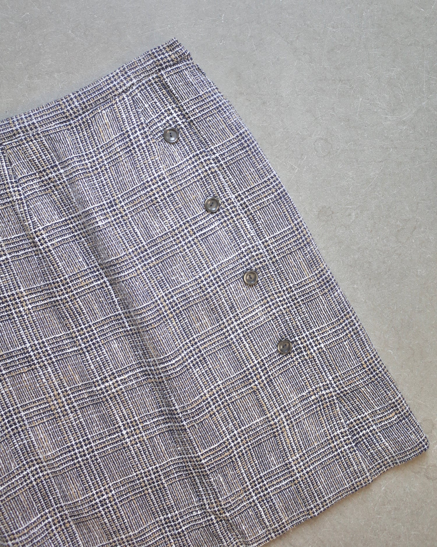 Used / CHECK SKIRT