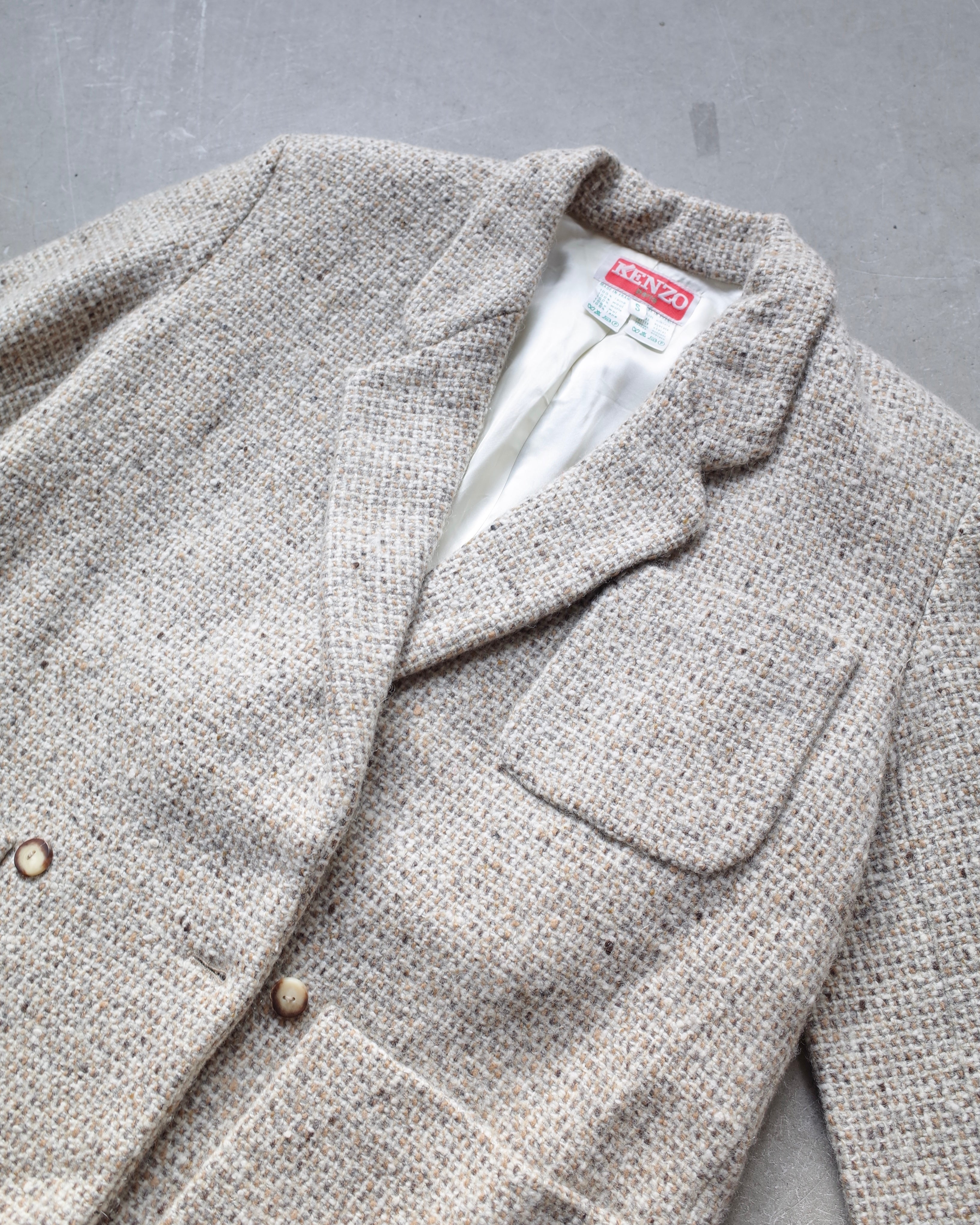 Used / KENZO TWEED SET UP