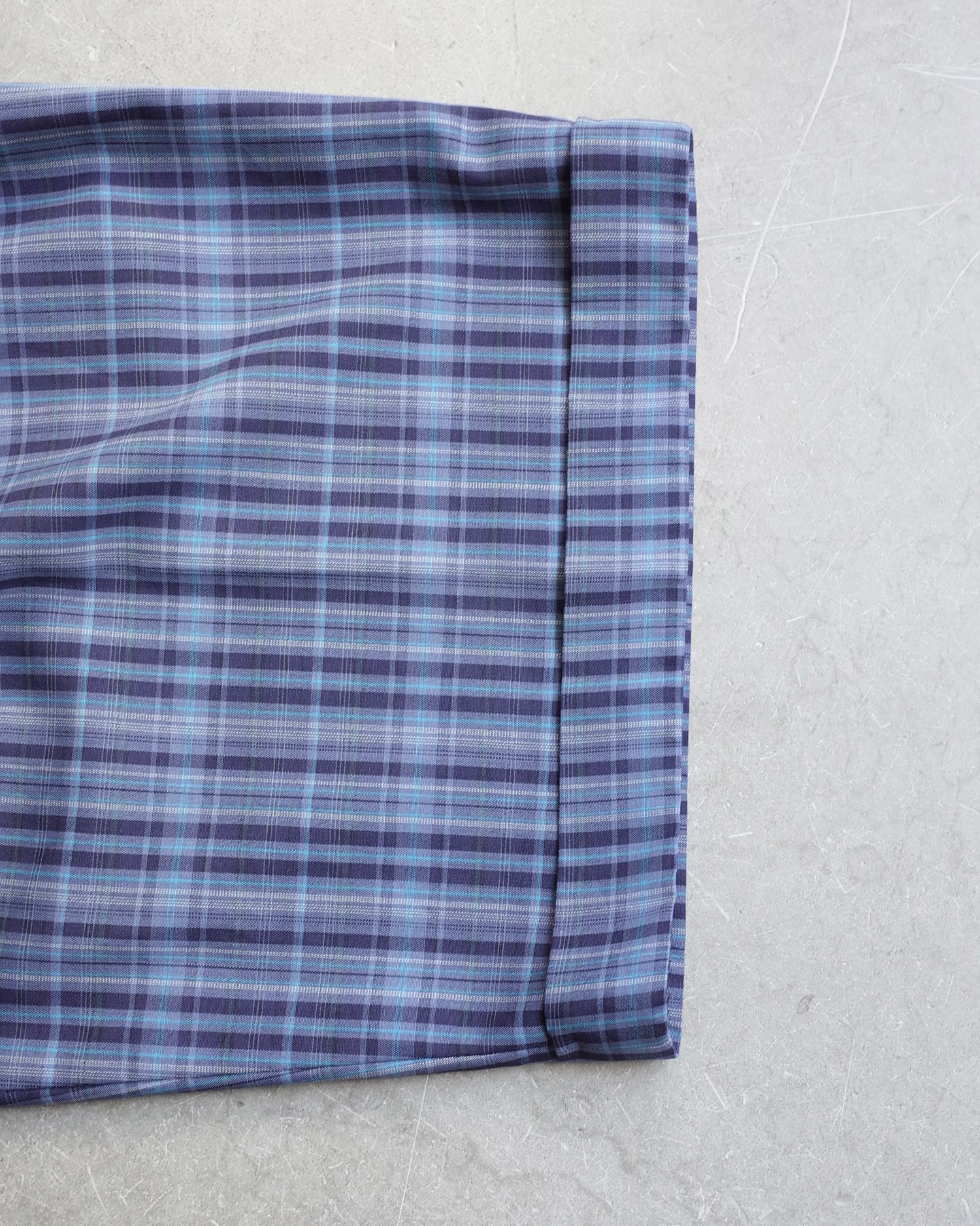 Used  / CHECK HALF PANTS