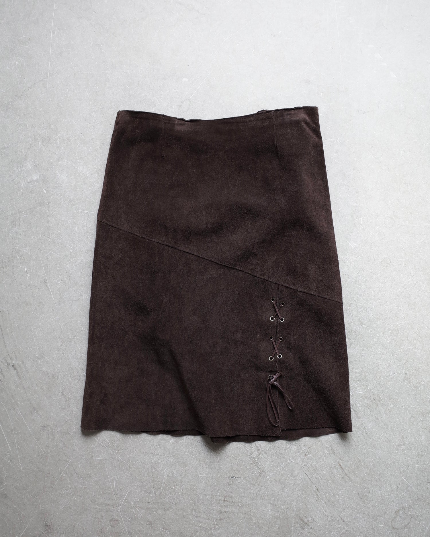 Used / LEATHER SKIRT