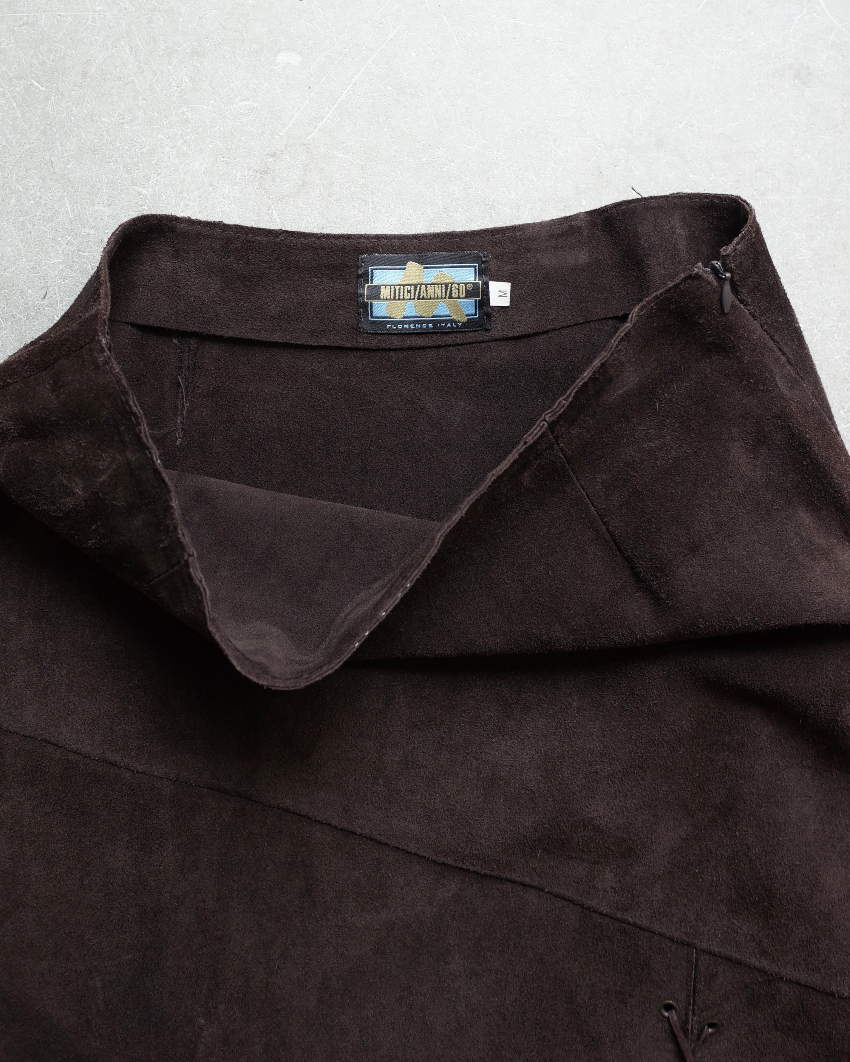 Used / LEATHER SKIRT