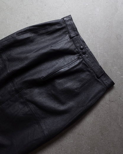 Used  / LEATHER SKIRT