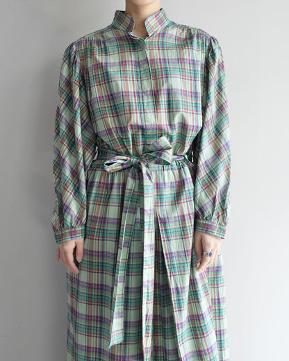 Used / PLEATS SHIRT ONEPIECE