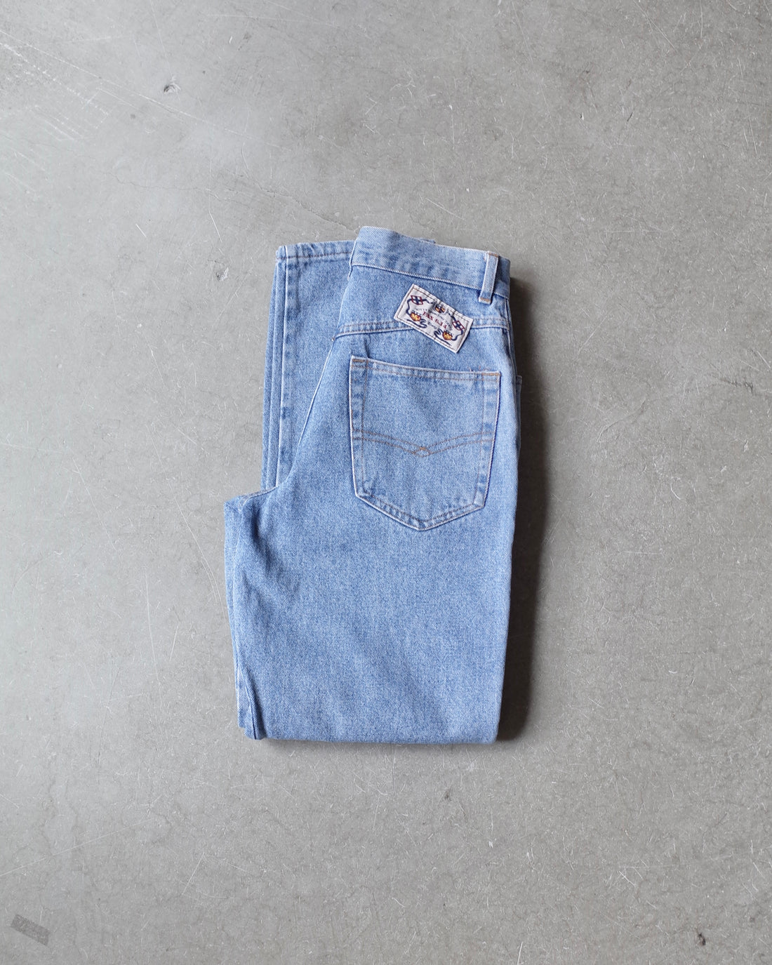 Used  / TAPERED DENIM PANTS