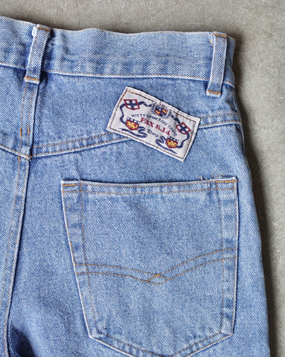 Used  / TAPERED DENIM PANTS
