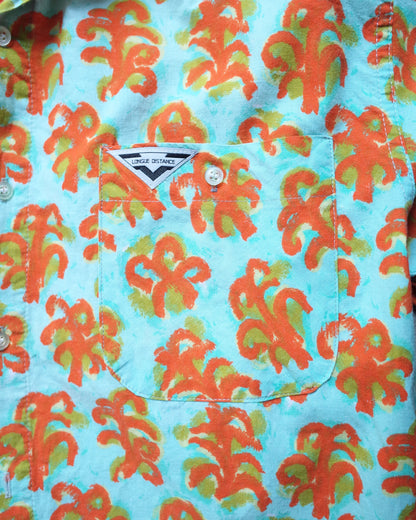 Used / BLOCK PRINT MENS SHIRT