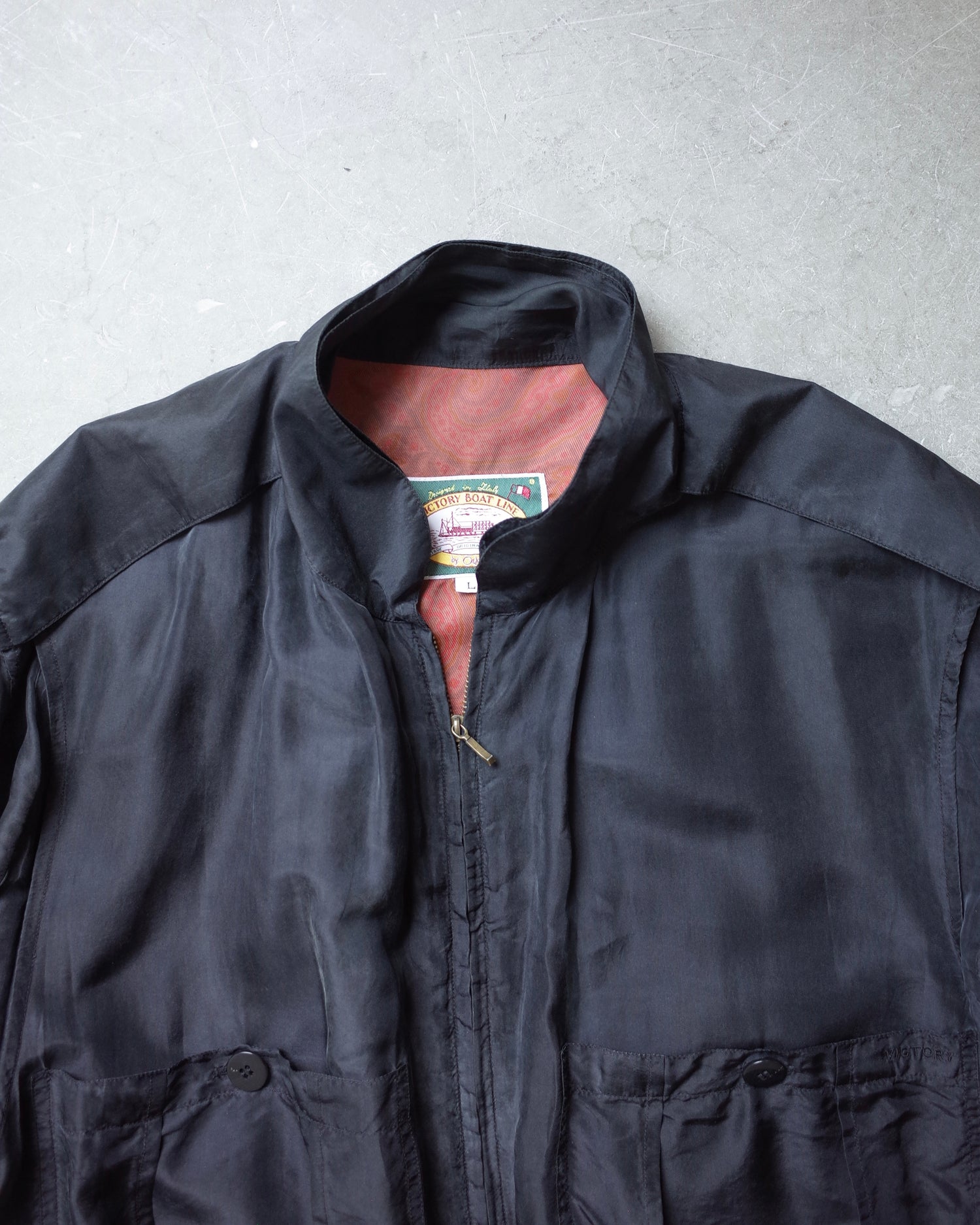 Used / SILK BLOUSON