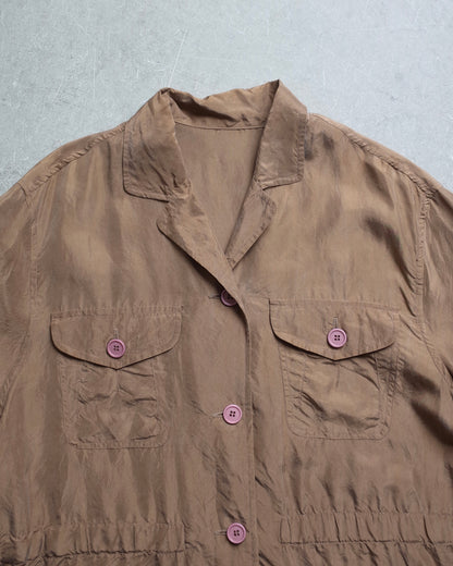 Used / SILK SHIRT JACKET