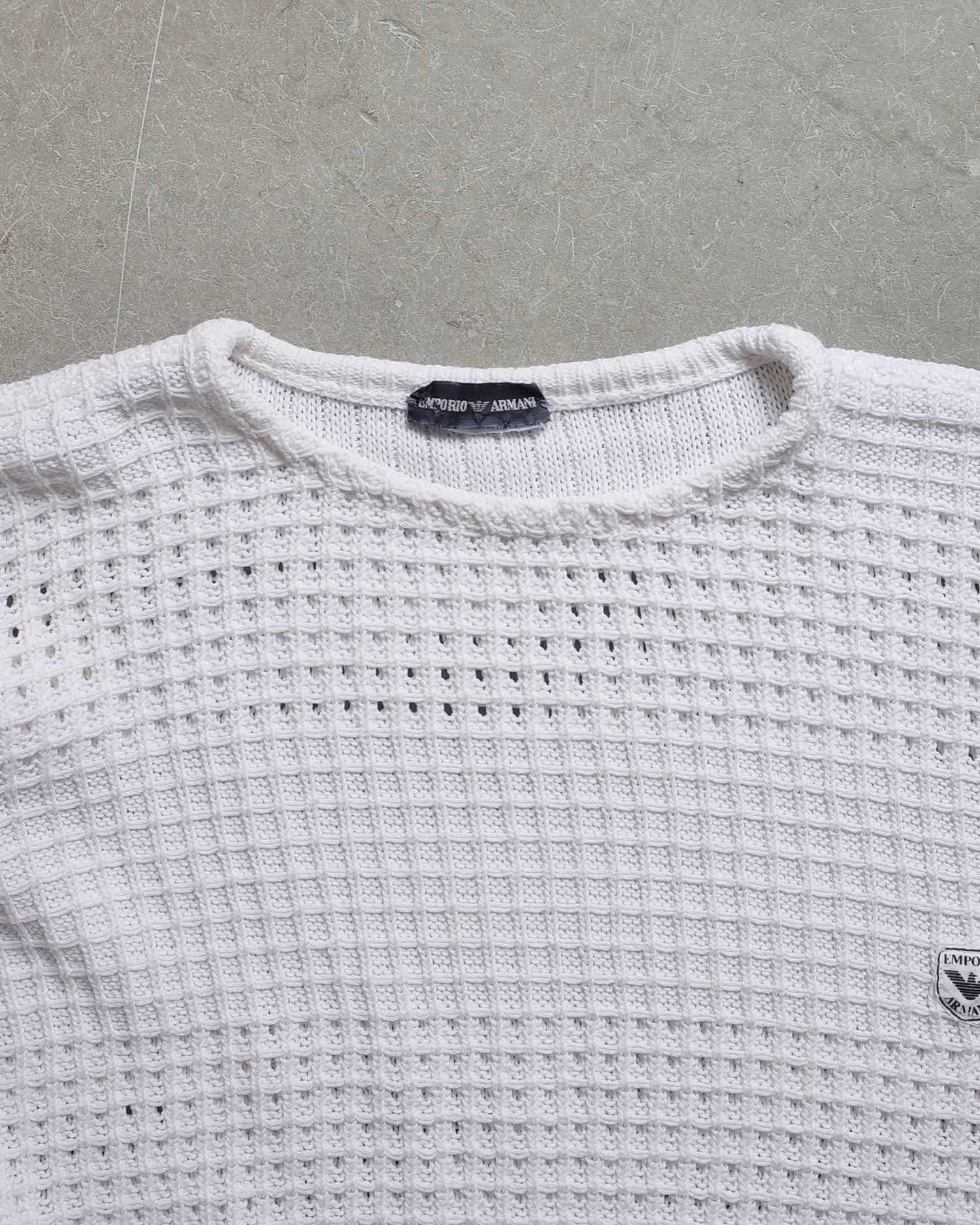 Used / EMPORIO ARMANI KNIT PULLOVER