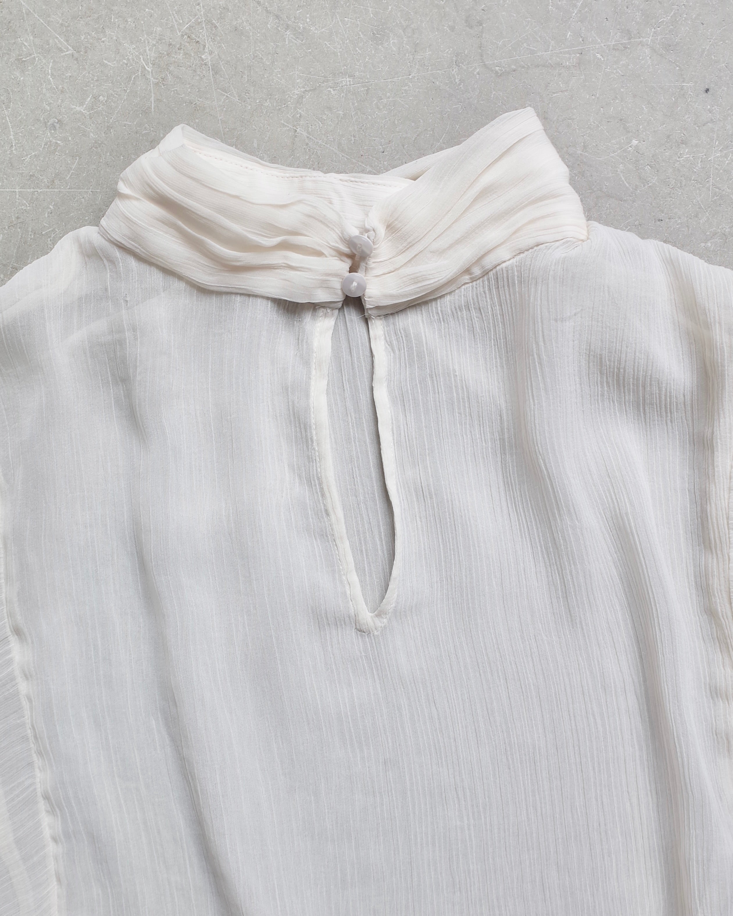 Used / REVERSIBLE CHIFFON BLOUSE