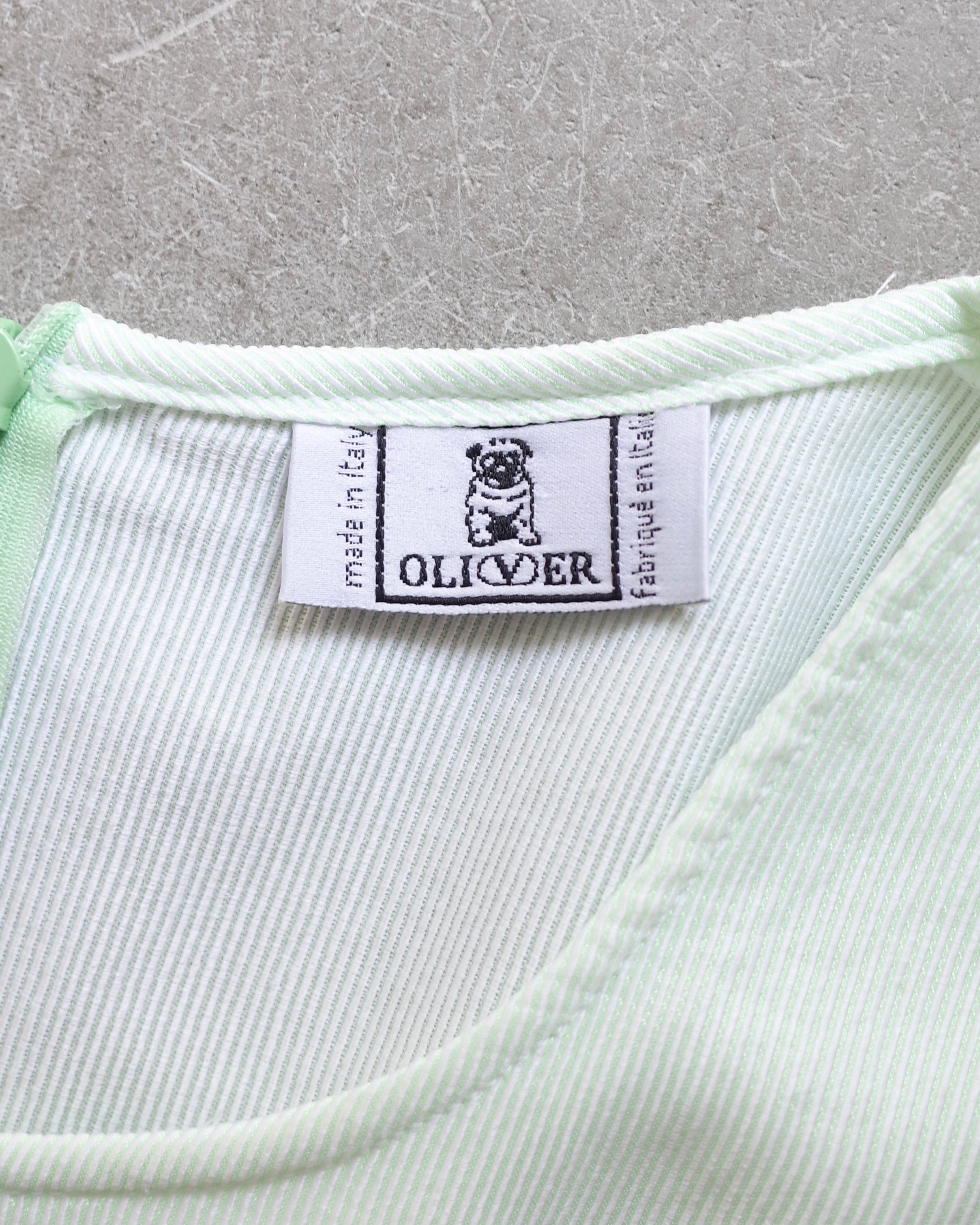 Used / 90s OLIVER by VALENTINO GARAVANI SLEEVELESS ONEPIECE