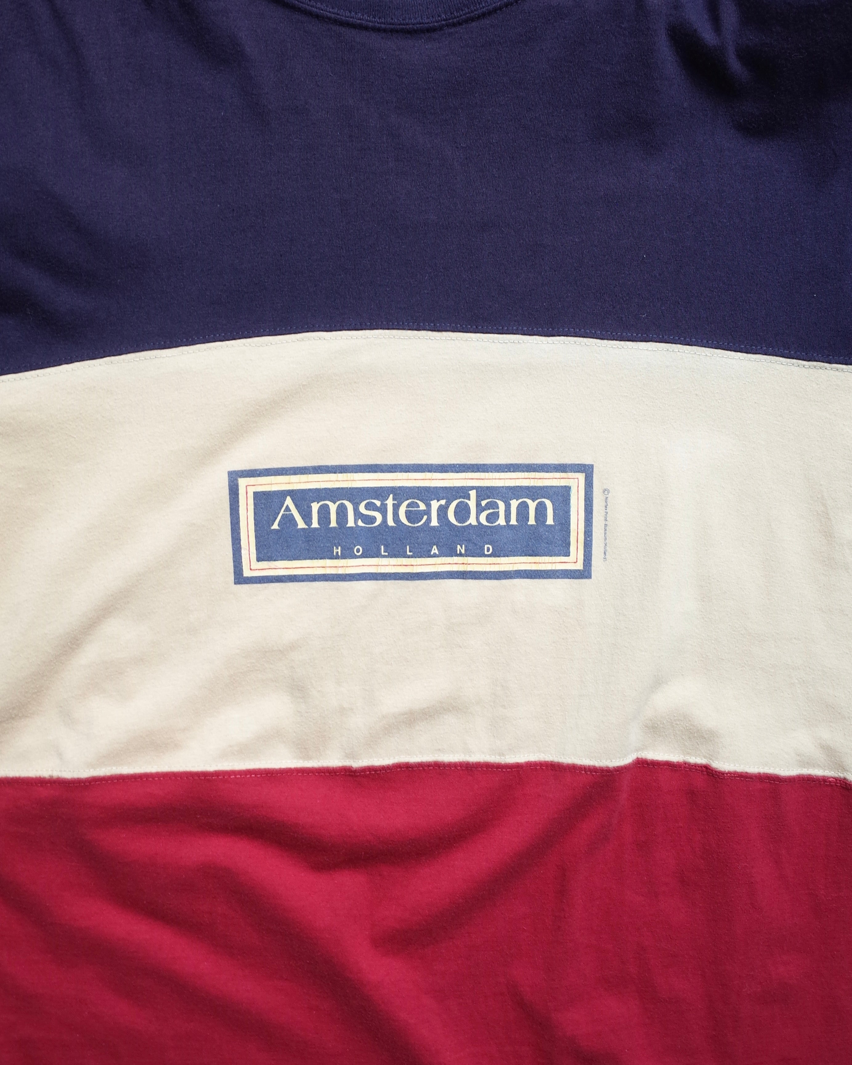 Used / PANEL BOARDER T-SHIRT