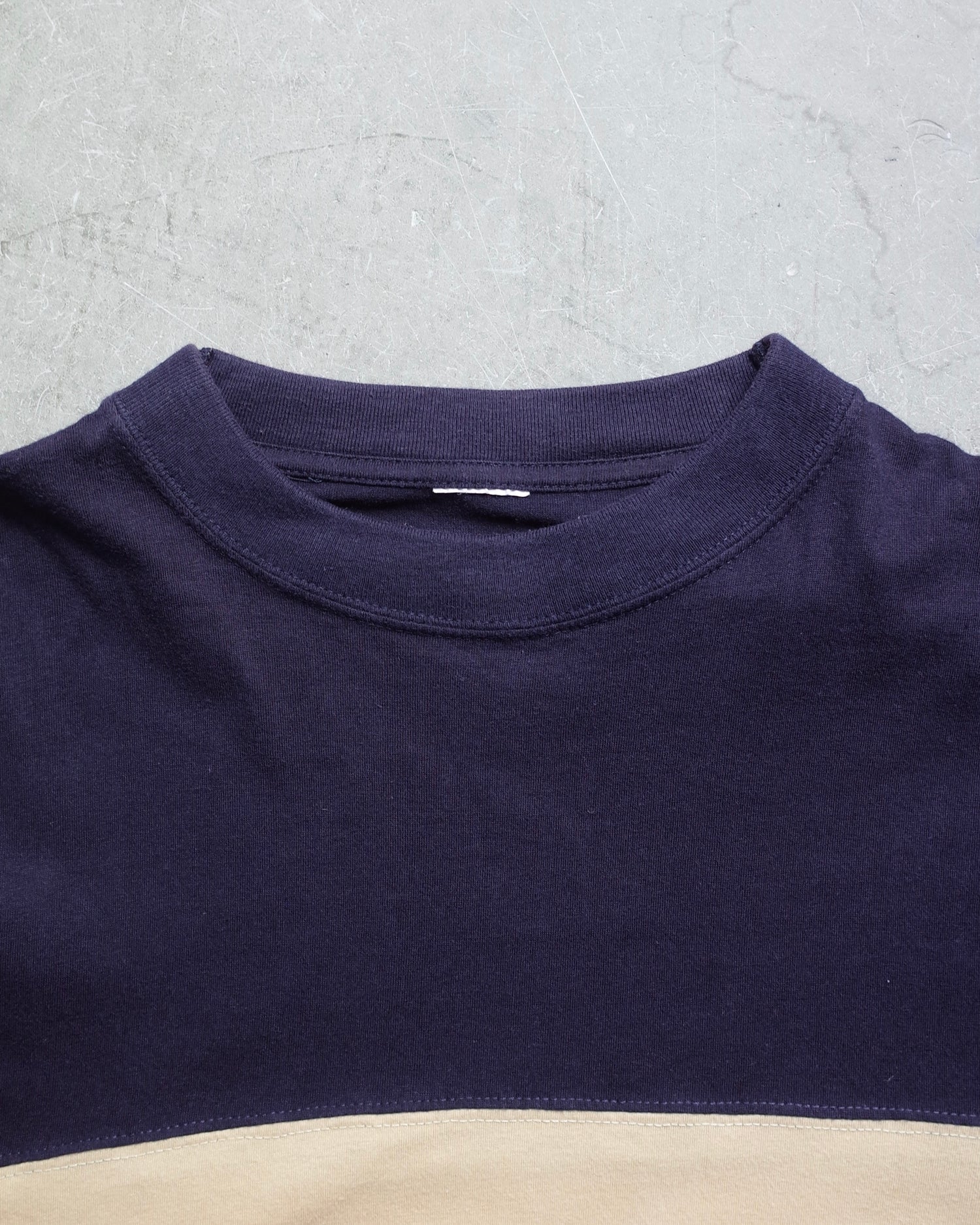 Used / PANEL BOARDER T-SHIRT