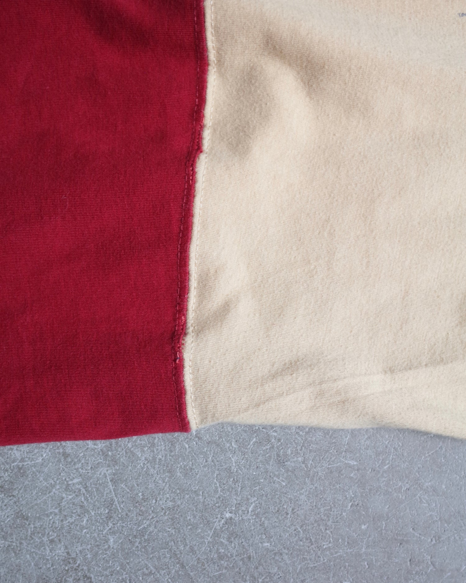 Used / PANEL BOARDER T-SHIRT