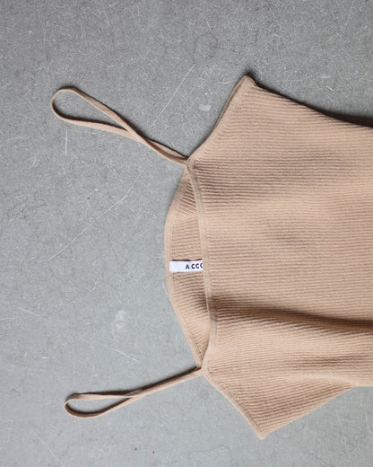 【期間限定】LINEN COTTON LONG CAMI