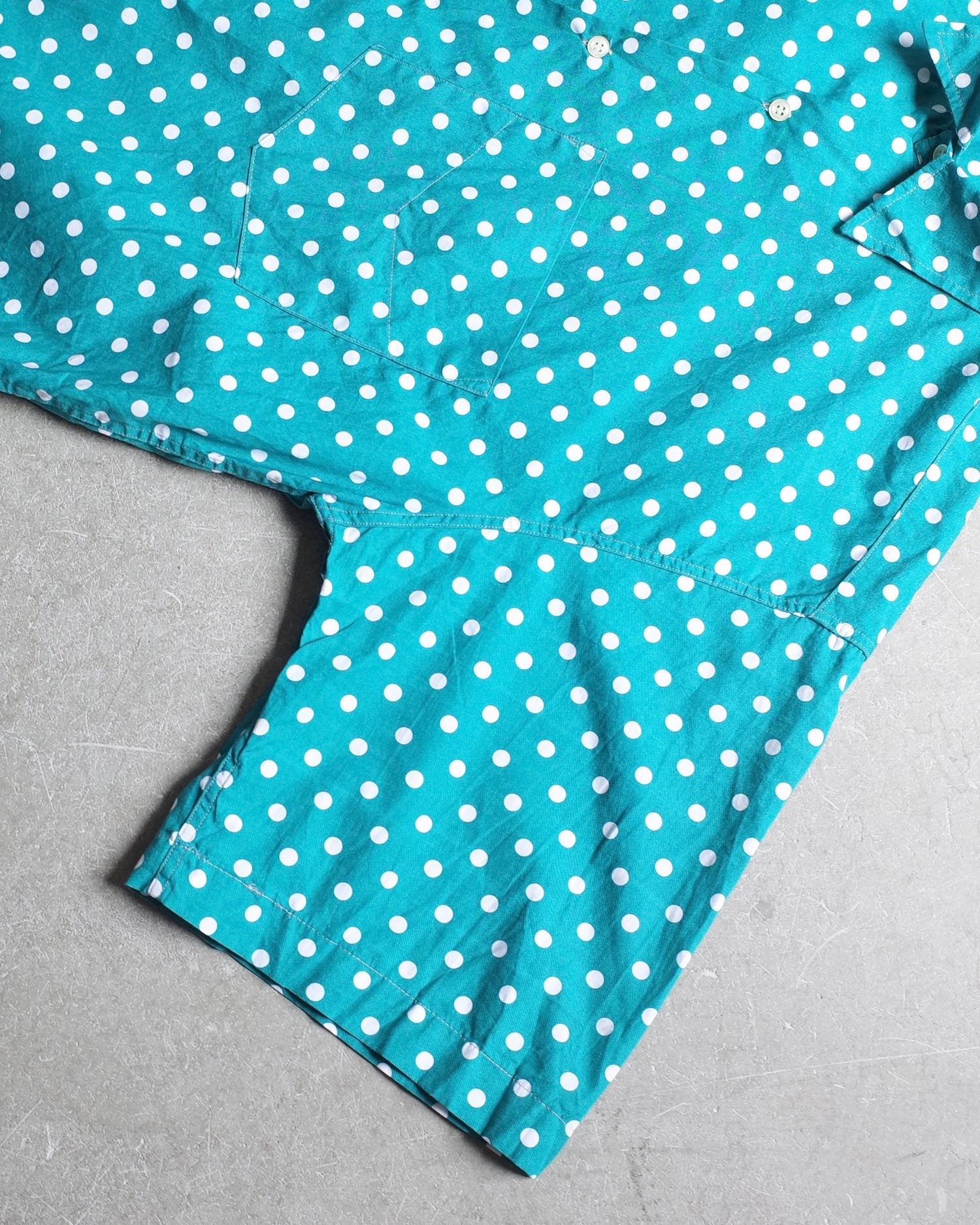 Used / HALF SLEEVE DOT SHIRT