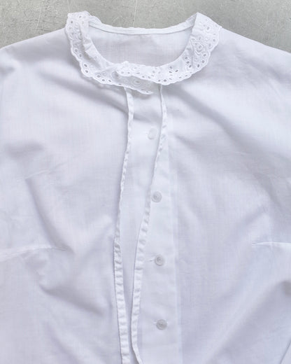 Used / COTTON LACE BLOUSE