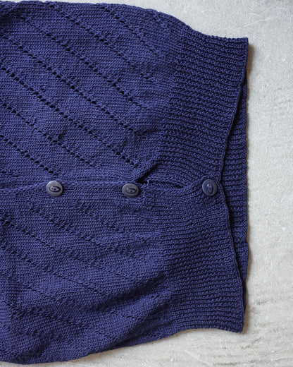 Used / HALF SLEEVE KNIT CARDIGAN