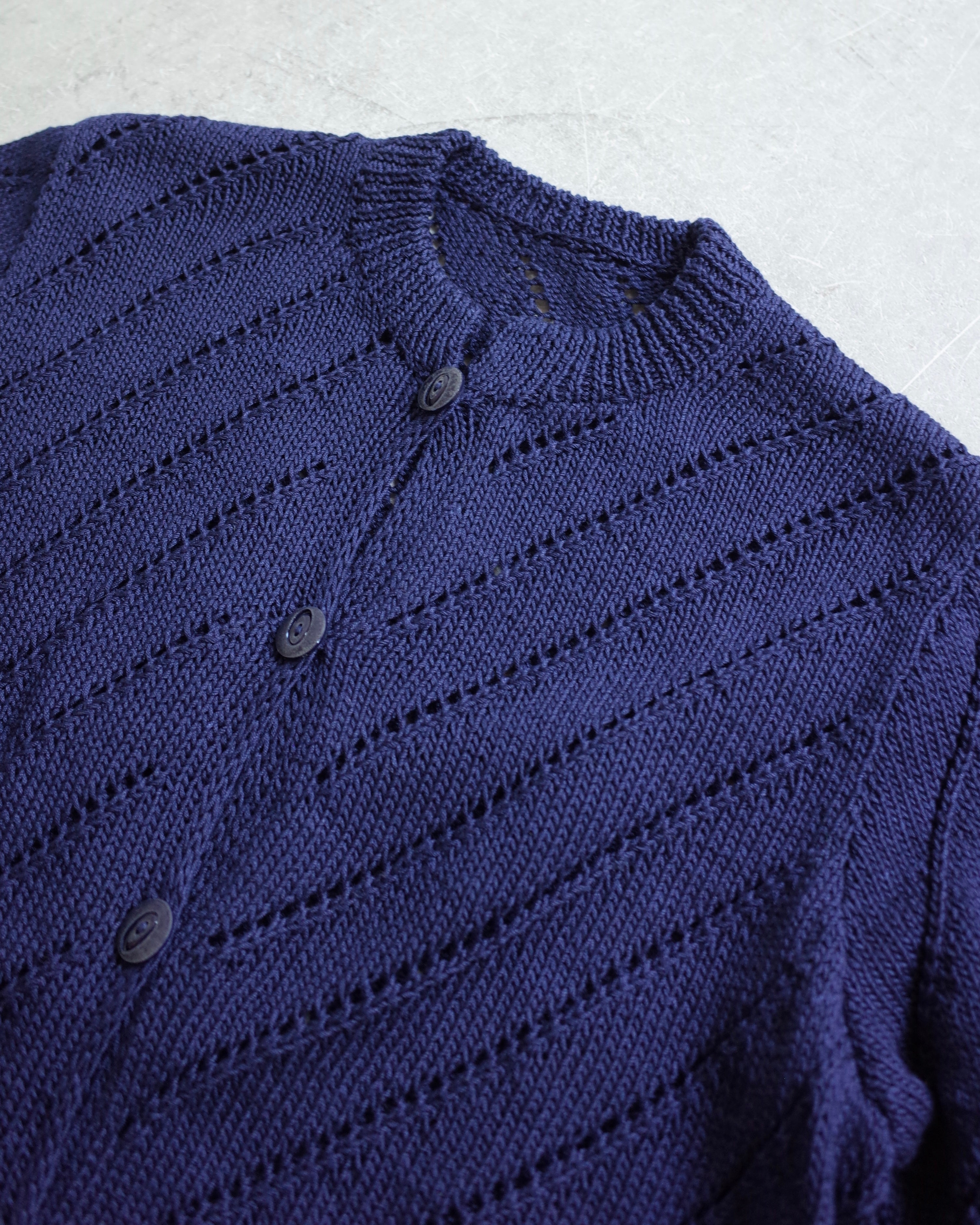 Used / HALF SLEEVE KNIT CARDIGAN