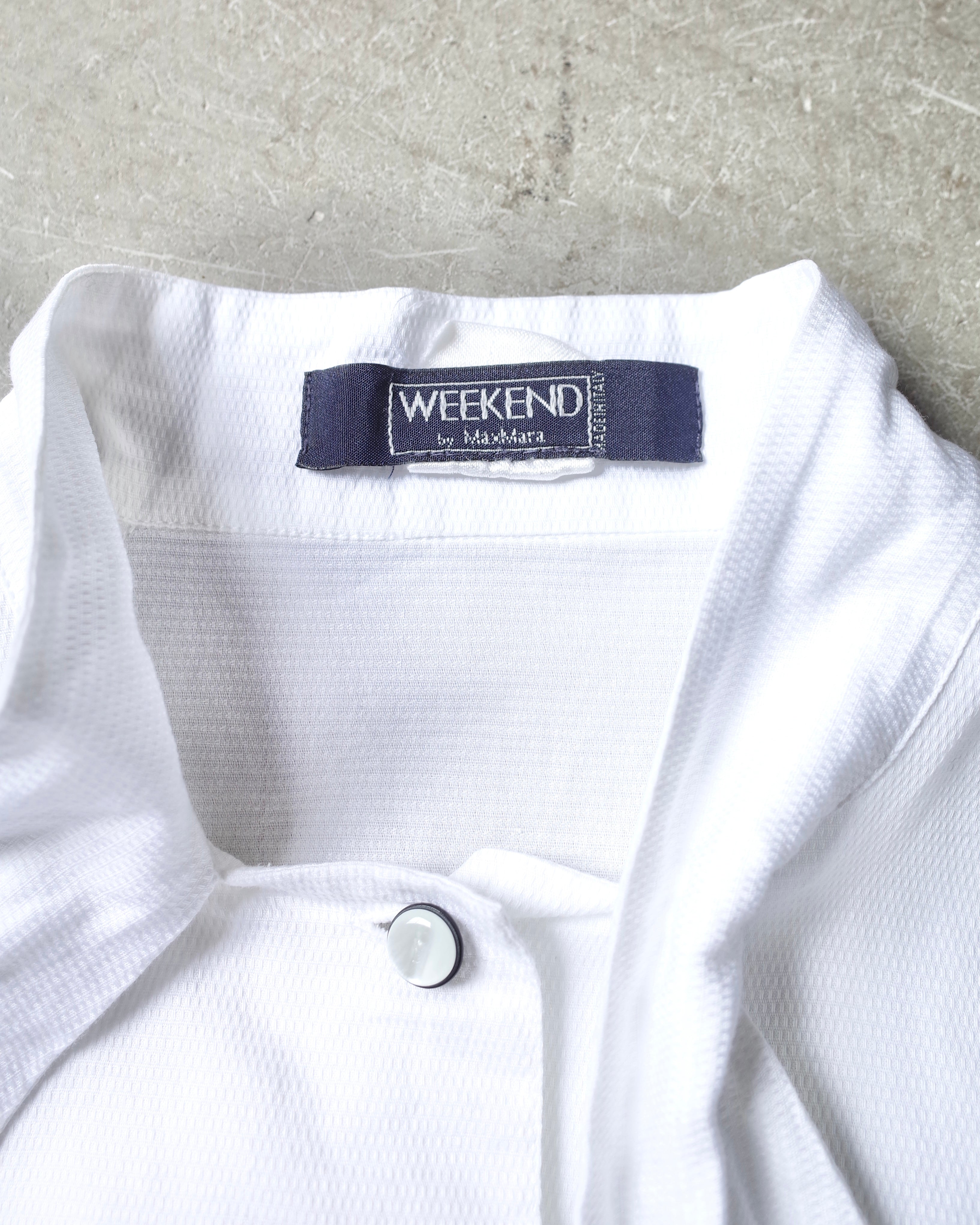 Used / Weekend Max Mara BOW TIE SHIRT