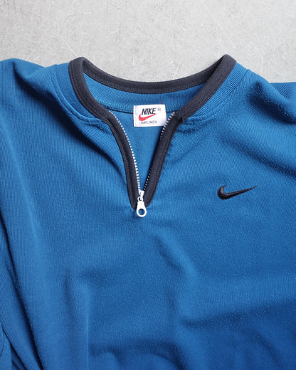 Used / 90s NIKE HALF ZIP T-SHIRT