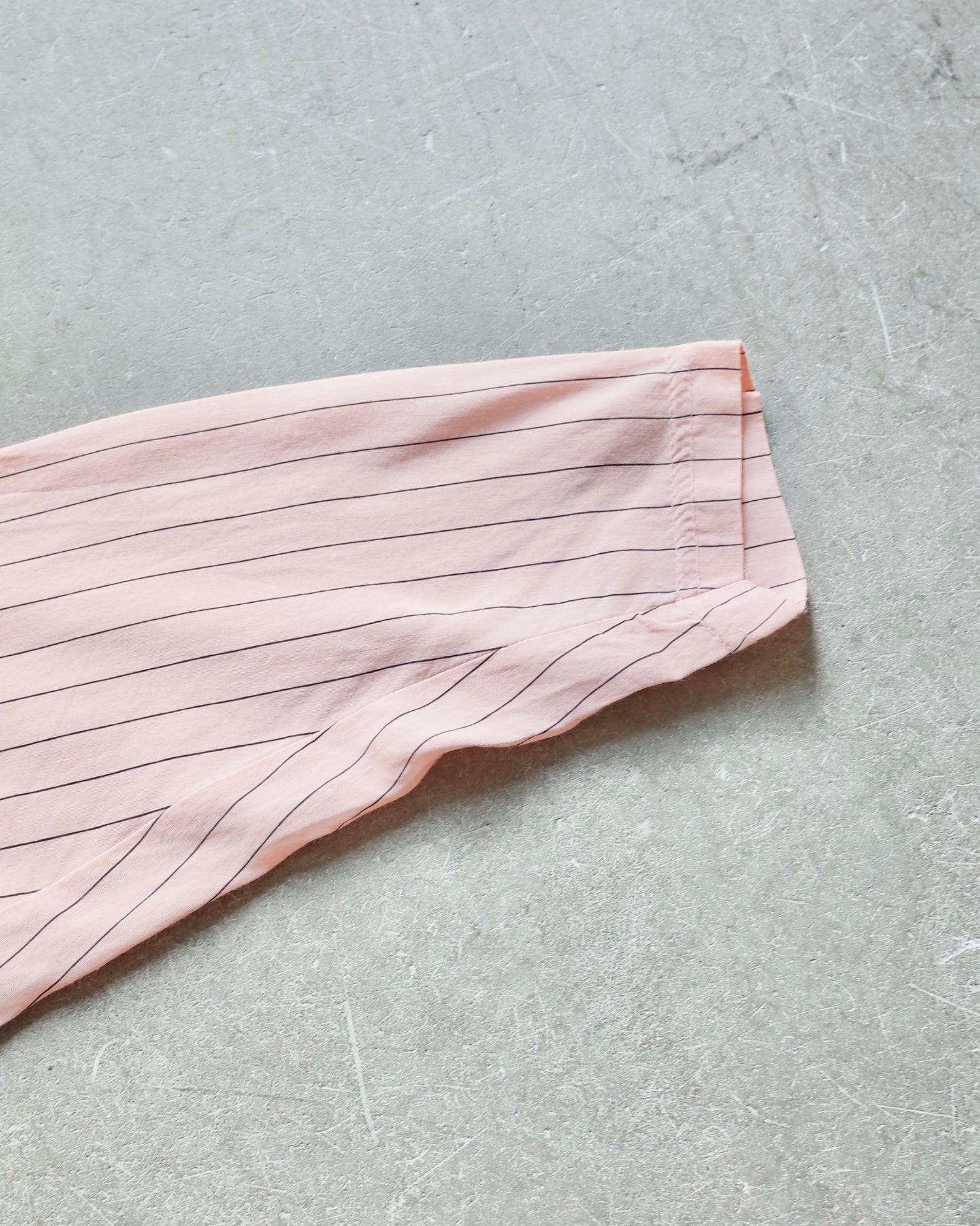 Used / NOCOLLAR STRIPE SHIRT